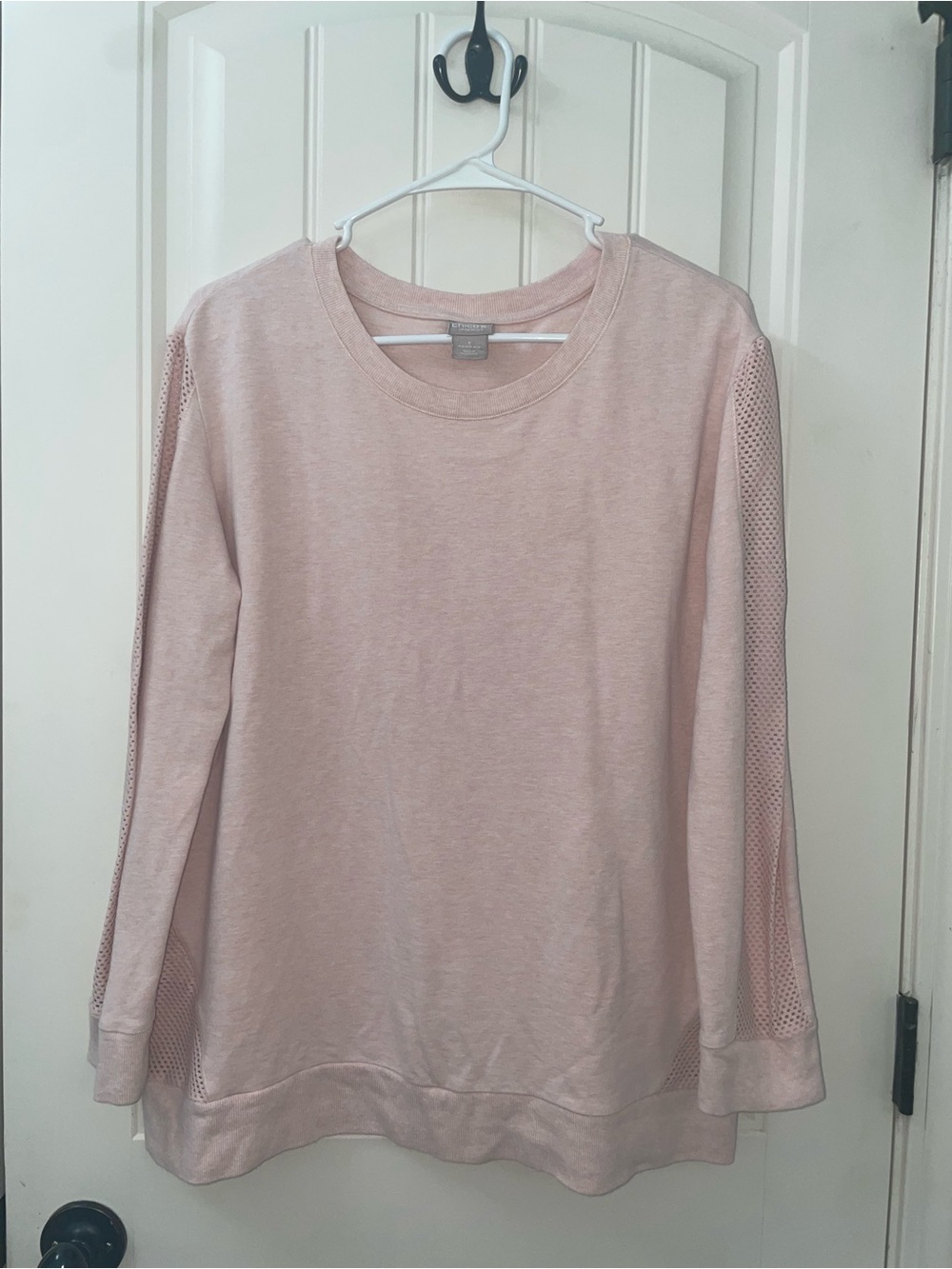Chico's Blush Pink Crewneck Tee